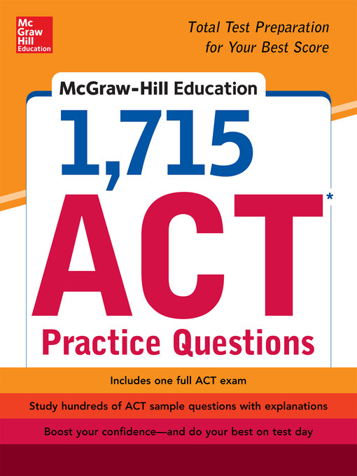 Вопрос act. MCGRAW Hill. The Act купить.